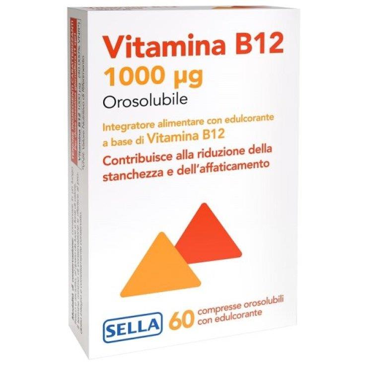 VITAMINA B12 1000ug 60 CPR OROSOLUBILI _ Contribuisce alla riduzione della stanchezza e dell